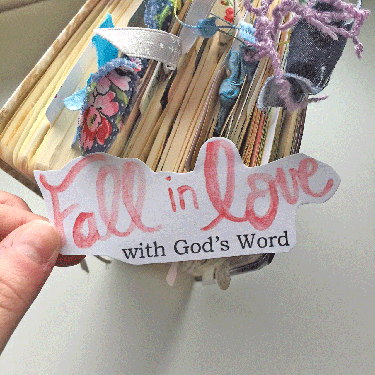 Fall in Love with God's Word freebie and images