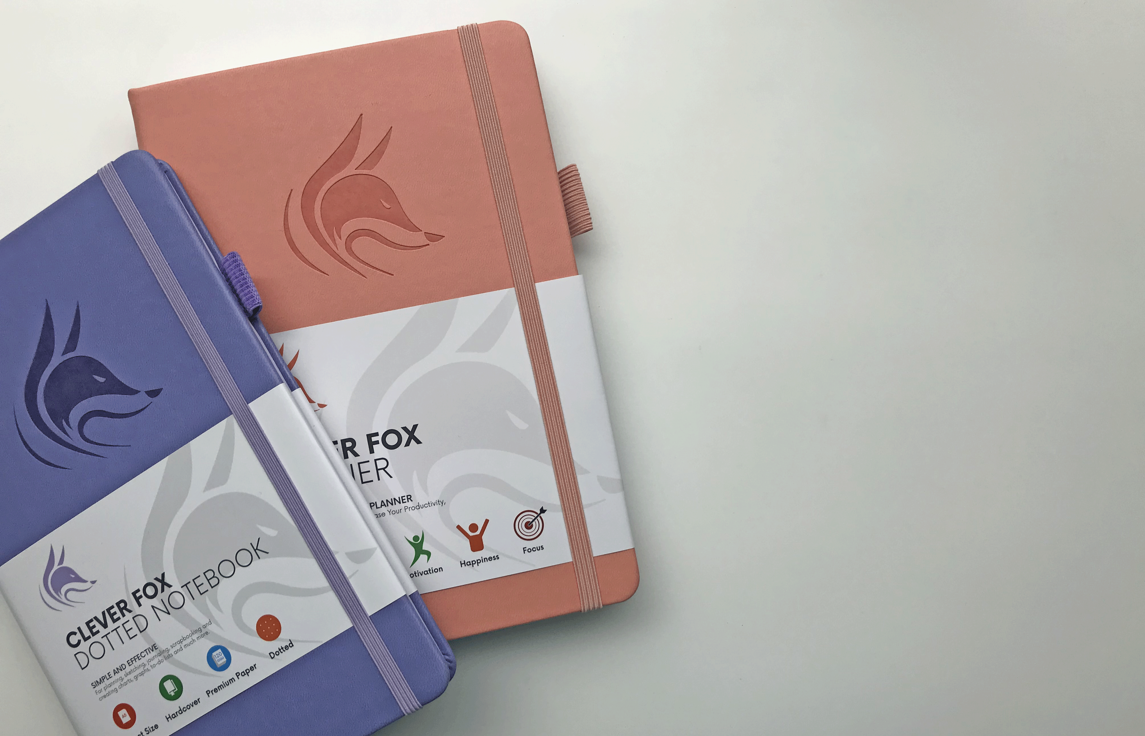 Click To See A Review Of Clever Fox Planners And Dot Grid Journals!