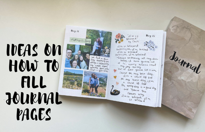 Creative Ways to Fill a Journal Page