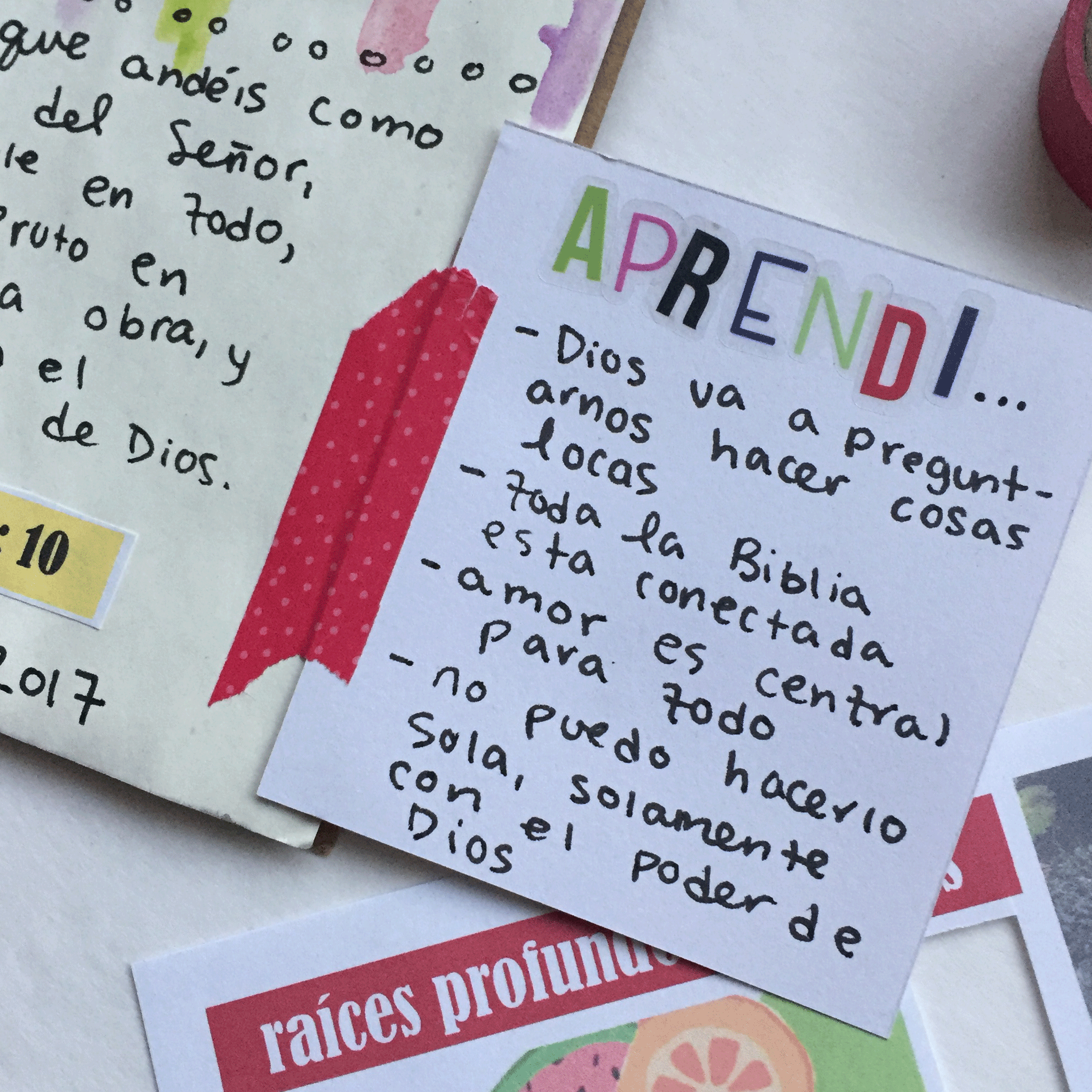 En español: Produce en Mí, Semana #11 - Creative Faith and Co